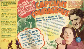 Fleming, Victor (Director), Captains Courageous, 1937 | Handbill
