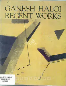 Haloi, Ganesh (Artist). Ganesh Haloi, 1995 | Solo Exhibition Catalogue | 00875619