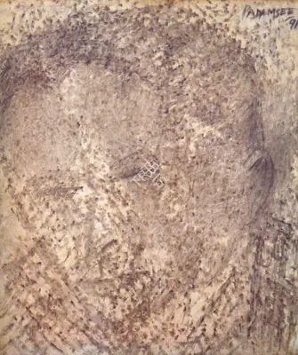 Padamsee, Akbar (Artist). Head, 1991 | Painting