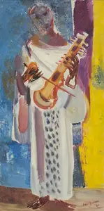 Burman, Sakti (Artist). Untitled, 1961 | Painting