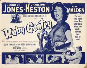 Vidor, King (Producer), Ruby Gentry, 1952 | Handbill