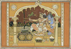Bose, Nandalal (Artist). Untitled, 1941 | Painting