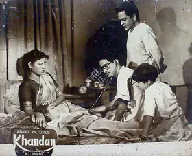 Anand, M.L. (Director), Khandan, 1955 | Lobby Card