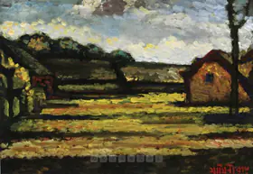 Roy, Jamini (Artist). Landscape, n.d. | Painting
