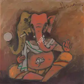 Husain, M.F. (Artist). Untitled, n.d. | Painting