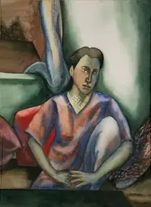 Dodiya, Anju (Artist). Untitled, 1990 | Painting