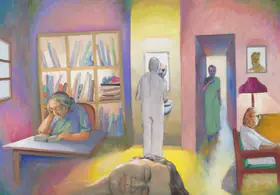 Patwardhan, Sudhir (Artist). Untitled (The Dream), 2022 | Painting