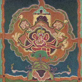 Mistry, C.D. (Artist). Shri Ganesh, 1976 | Painting