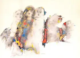 Burman, Sakti (Artist). Untitled, n.d. | Painting