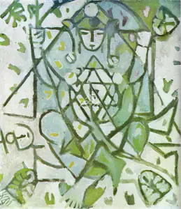 Mazumdar, Nirode C. (Artist). Sodasi Kala, 1970 | Painting