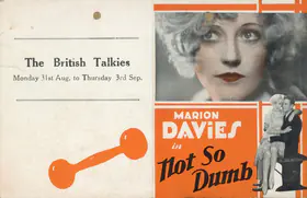 Vidor, King (Producer), Not So Dumb, 1930 | Handbill