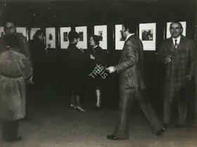 Unknown (Photographer). Opening of Chittaprosad's exhibition, Prague, 1979 | Contemporary Photograph