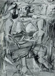 Kooning, William De (Artist). Women 1, 1950-1952 | Painting