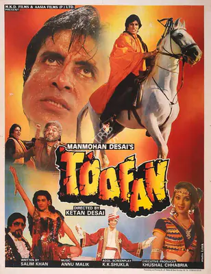 Desai, Manmohan (Producer), Toofan, 1989 | Full Sheet Poster