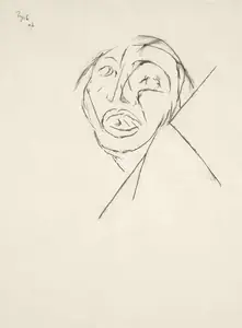 Mehta, Tyeb (Artist). Untitled, 2007 | Drawing