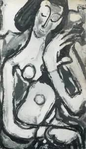 Sen, Sunil Madhav (Artist). Ecstasy, n.d. | Painting