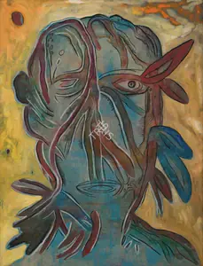 Ribeiro, Lance (Artist). Chlorophyll Man, 1964 | Painting
