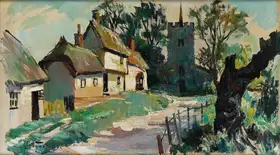 Langhammer, Walter (Artist). Untitled, n.d. | Painting