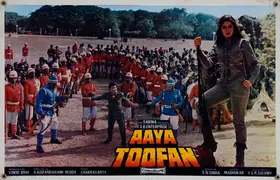 Vinod Bhai (Producer), Aaya Toofan, 1984 | Lobby Card