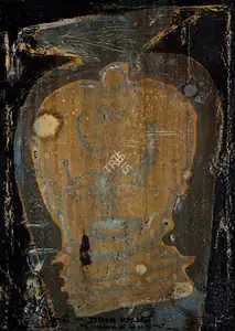Kallat, Jitish (Artist). The Cleansing of An Artefact, 1998 | Painting