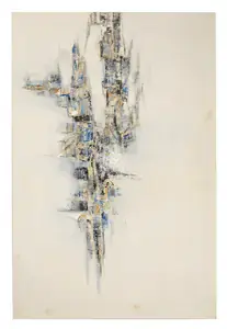 Qadri, Sohan (Artist). Rasping Note, 1965 | Painting