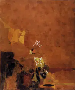 Raza, S.H. (Artist). Indian Landscape I, 1968 | Painting