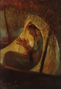 Gupta, S.N. (Artist). The Firefly, 1946 | Painting