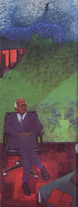 Sundaram, Vivan (Artist). Portrait of Father, 1980 | Painting