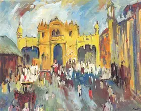 Gade, H.A. (Artist). Untitled, n.d. | Painting