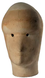 Shah, Himmat (Artist). Head, 1982 | Sculpture
