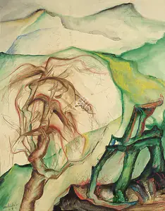 Parekh, Manu (Artist). Untitled, 1981 | Painting