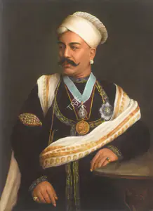 School of Raja Ravi Varma (Artist). Portrait Of Sir Tanjore Madhava Rao, n.d. | Painting