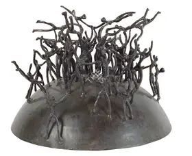 Radhakrishnan, K.S. (Artist). Figures, 2002 | Sculpture