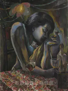Roy, Sajal (Artist). Untitled, early 1960s | Painting