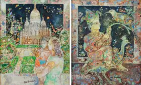Burman, Sakti (Artist). Sacre-Coeur, 2001 | Painting