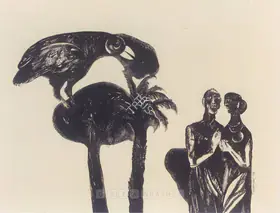 Goud, K. Laxma (Artist). Untitled, 1974 | Drawing