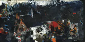 Raza, S.H. (Artist). Maisons Hauntees, 1959 | Painting