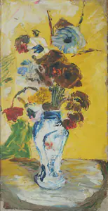 Bakre, S.K. (Artist). Flowers, 1947 | Painting