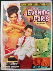 Samanta, Shakti (Producer), Evening In Paris, An, 1967 | Full Sheet Poster