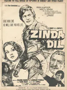 Bhatia, K.L. (Producer), Zinda Dil, 1975 | Advertisement