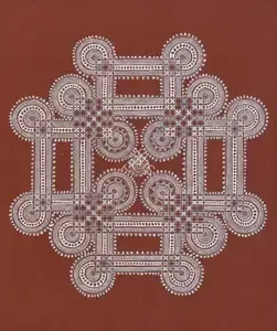 Gademane, Lakshmi (Artist). Untitled (Chittara Art), n.d. | Painting
