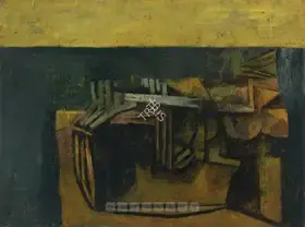 Kulkarni, K.S. (Artist). Flute Player, n.d. | Painting