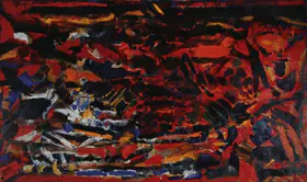 Raza, S.H. (Artist). Temoin 2, 2002 | Painting