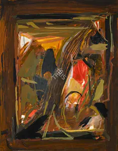 Raza, S.H. (Artist). Untitled, c.1981 | Painting