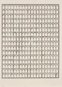 Hashmi, Zarina (Artist). Wall, 1982 | Graphic Art