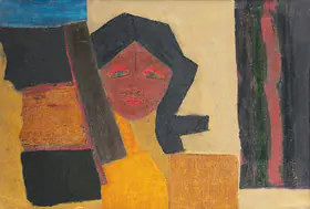 Chhabda, Bal (Artist). Untitled, 1959 | Painting