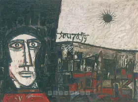 Souza, F.N. (Artist). Untitled, 1959 | Painting