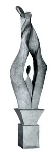 Dagupta, Prodosh (Artist). Coctus Family, 1953 | Sculpture