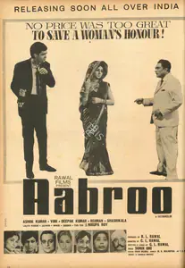 Rawal, B.L. (Producer), Aabroo, 1968 | Advertisement
