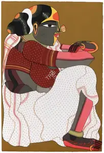 Vaikuntam, Thota (Artist). Untitled, n.d. | Painting